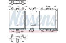 Chladič, chlazení motoru NISSENS 60372