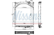 Chladič motora NISSENS 606978