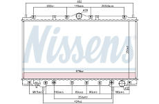 Chladič, chlazení motoru NISSENS 62867