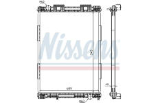 Chladič, chlazení motoru NISSENS 628700