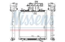 Chladič, chlazení motoru NISSENS 62873