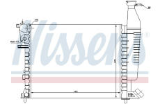 Chladič, chlazení motoru NISSENS 63546
