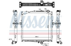 Chladič, chlazení motoru NISSENS 637877