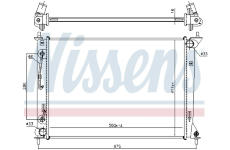 Chladič, chlazení motoru NISSENS 666202