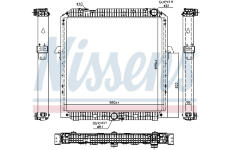 Chladič, chlazení motoru NISSENS 67191