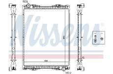 Chladič, chlazení motoru NISSENS 67259A