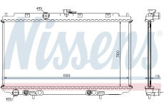 Chladič, chlazení motoru NISSENS 67347A