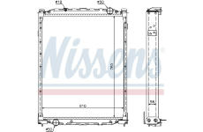 Chladič, chlazení motoru NISSENS 69608A