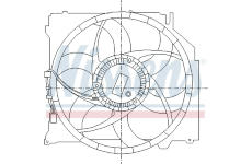 Větrák, chlazení motoru NISSENS 85066