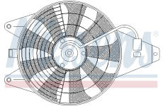Větrák, chlazení motoru NISSENS 85375