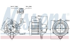 vnitřní ventilátor NISSENS 87537