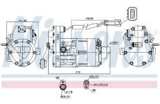 Kompresor, klimatizace NISSENS 890954