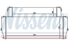 Olejový chladič, motorový olej NISSENS 90587