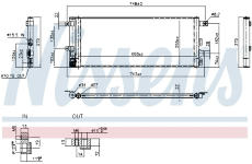 Kondenzátor, klimatizace NISSENS 941334