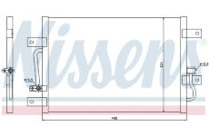 Kondenzátor, klimatizace NISSENS 94692