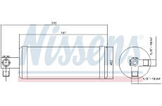 Sušárna, klimatizace NISSENS 95980