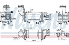 Chladič turba NISSENS 961247