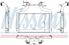 Chladič turba NISSENS 961347