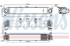 Chladič turba NISSENS 961402