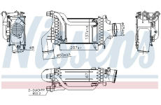 chladič turba NISSENS 961455