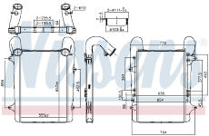 Chladič turba NISSENS 961579