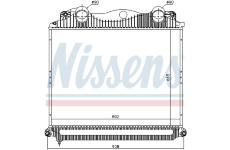 Chladič turba NISSENS 97034