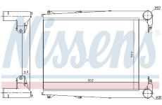 chladič turba NISSENS 97074