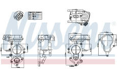 AGR-Ventil NISSENS 98156