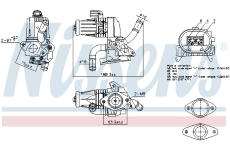 AGR-Ventil NISSENS 98232