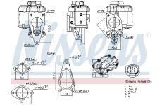 AGR-Ventil NISSENS 98241