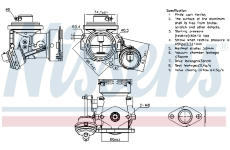 AGR-Ventil NISSENS 98299