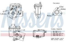 AGR-Ventil NISSENS 98402