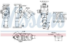 AGR-Ventil NISSENS 98423