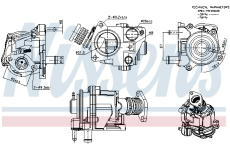 AGR - Ventil NISSENS 98424