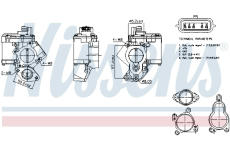 AGR - Ventil NISSENS 98463