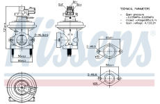 AGR-Ventil NISSENS 98474