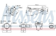 AGR - Ventil NISSENS 98519