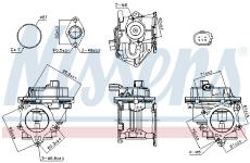 AGR-Ventil NISSENS 98521