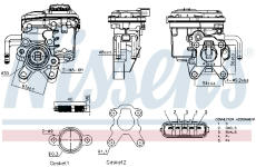 AGR-Ventil NISSENS 98555