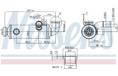 Chladič, recirkulace spalin NISSENS 989274