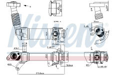 Chladič, recirkulace spalin NISSENS 989281