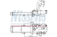 Chladič, recirkulace spalin NISSENS 989412