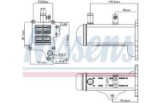 Chladič, recirkulace spalin NISSENS 989425