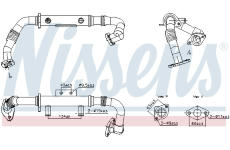 Chladič, recirkulace spalin NISSENS 989428