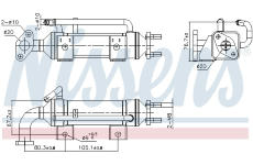 Chladič, recirkulace spalin NISSENS 989435