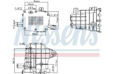 Chladič, recirkulace spalin NISSENS 989481