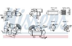 Chladič, recirkulace spalin NISSENS 989494
