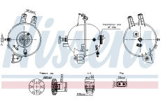 Vyrovnávací nádoba, chladicí kapalina NISSENS 996167