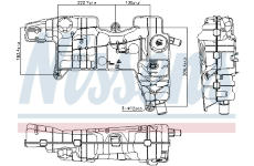 Vyrovnávacia nádobka chladiacej kvapaliny NISSENS 996310