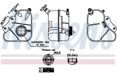 Vyrovnávací nádoba, chladicí kapalina NISSENS 996354
